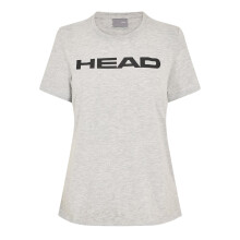 (12 UK, Grey) Head Womens/Ladies Lucy Jersey Crew Neck Short-Sleeved T-Shirt