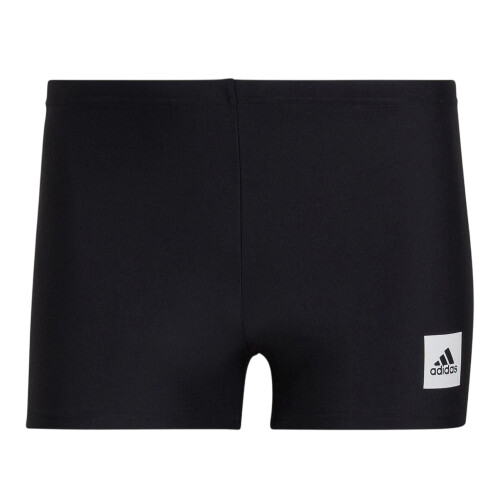 Adidas (26R, Black) Adidas Mens Solid Fitted Swim Shorts