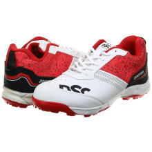 Dsc Zooter Cricket Schoen Voor Mannen En Jongens, Maat-10 Uk (Wit-Rood)