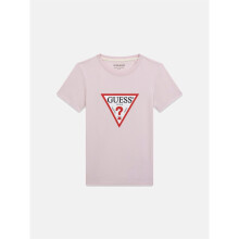 (14 UK, Lilac) Guess Womens/Ladies Logo Cotton T-Shirt