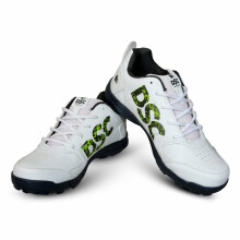 Scarpe da Cricket Dsc Beamer per Uomini e Ragazzi (Leggere | Economiche | Resistenti | Taglia Uk: 8) Grigio-Bianco