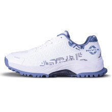 Nivia Crick-1000 2.0 Scarpe da Cricket per Uomini | Comfort e Affidabilità per Ogni Giocatore (Bianco/Roccia Flint) Taglia-Uk0