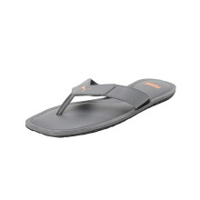 Puma Herr Caper V3 Stålgrå-Vibrant Orange Toffel - 8Uk (38531807)