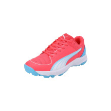 Puma Unisex-Volwassen 24 Fh Rubber Fire Orchid-Wit-Luminieus Blauw Cricket Schoen - 10 Uk (10769902)