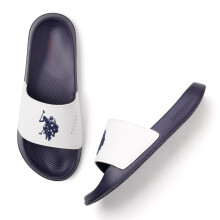 U.S. Polo Assn. Mens Phil Sliders - (Uk9) (Us10) (2Fd241016W01), Navy Blue