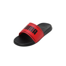 Puma Unisex-Adult Slide Max Black-For All Time Red Sandal - 11 UK (39453703)