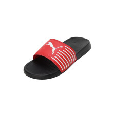 Puma Unisex-Adult Geo Black-Fiery Red-White Sandal - 11 UK (39453803)