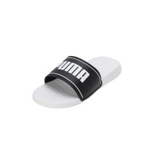 Puma Unisex Slide Max Sandal Vit-Svart - 8 UK (39453704)