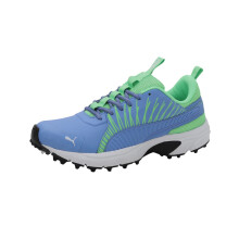 Puma | Zapatillas de Cricket Square para Hombre | Azul Brillante-Verde Electro-Blanco | 8UK