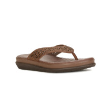 Scholl Hazel Thong Women Casual Slippers In Brown