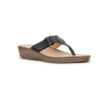 Scholl Hazel Thong Women'S Blue Heels - 3 Uk (6749014)