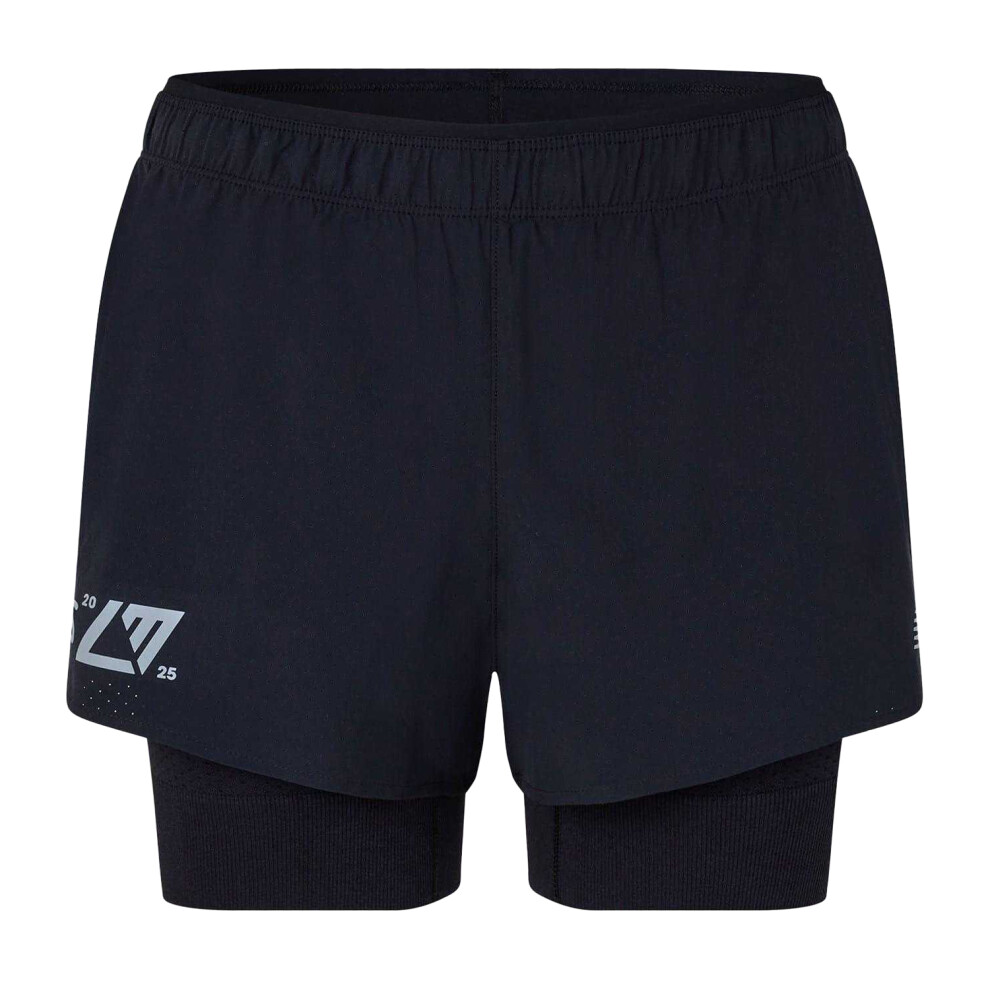 New Balance (12 Uk S, Black) Womens/Ladies Running Shorts