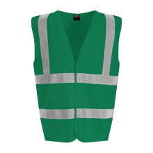 (S, Paramedic Green) PRO RTX Unisex Adult Sleeveless Hi-Vis Vest