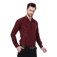 Camisa de Hombre Xjarvis Austin de Mezcla de Algodón | Ajuste Slim con Bolsillo | Manga Larga | Casual
