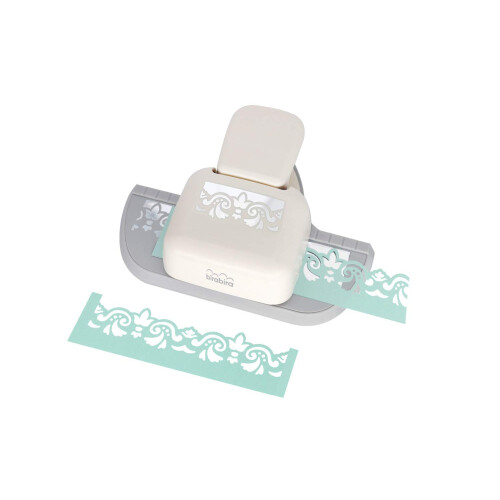 Bira Deep Edger Border Stanzer für Scrapbooking Karten Kunst (Lotus)