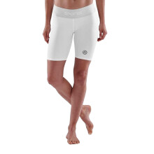 (10 UK, White) Skins Womens/Ladies Series-1 Skinny Athletic Compression Shorts