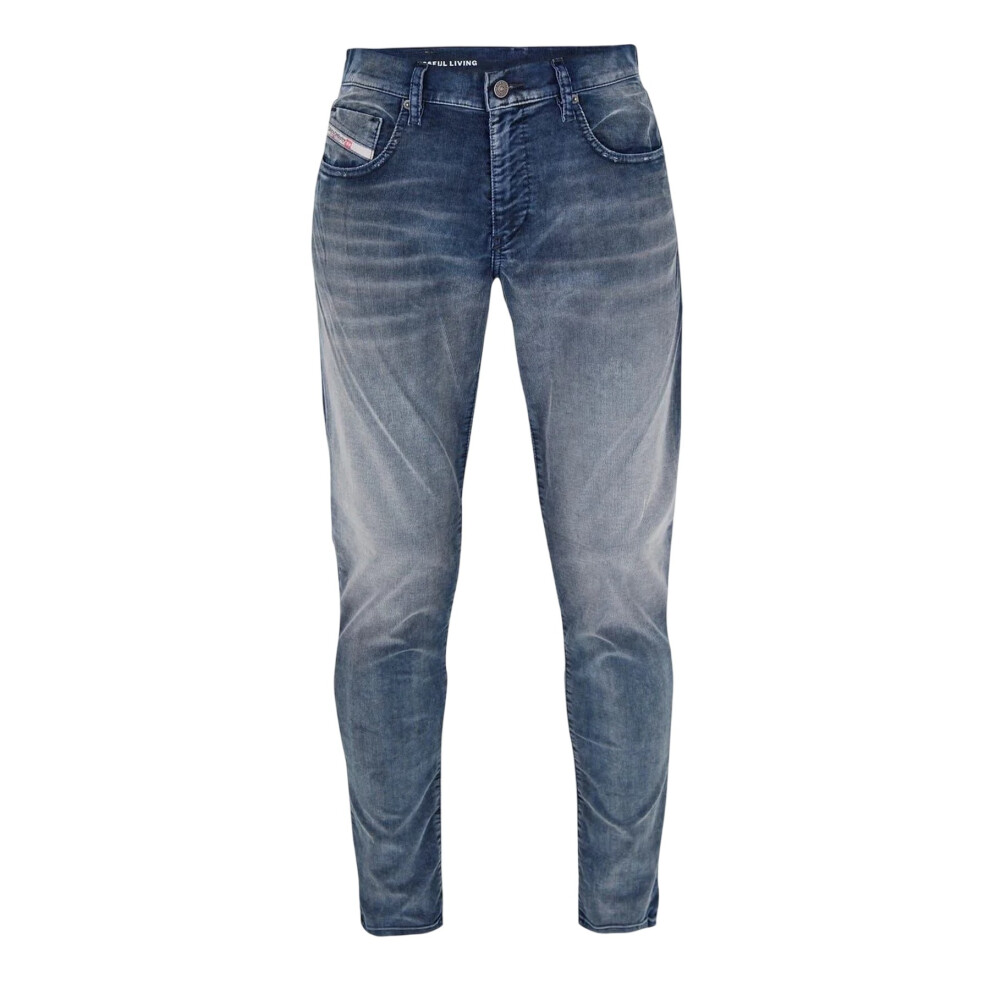Diesel (29R, Peacoat) Mens 2019 D-Strukt Slim Jeans