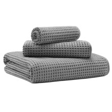 Toallas de baño Microfi Microfibra, 3 Piezas, Grandes, Suaves, Absorbentes, Secado Rápido, Sin Pelusa