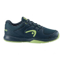 (8 UK, Navy Blue/Lime) Head Mens Grid 3.5 Court Shoes