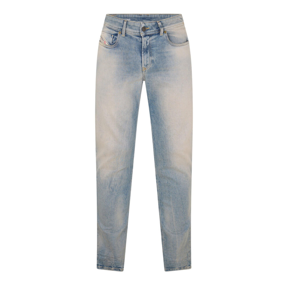 Diesel (29R, Blue Denim) Mens D-Finitive Denim Jeans