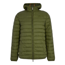 (XL, Army Green) Aquascutum Mens Logo Puffer Jacket