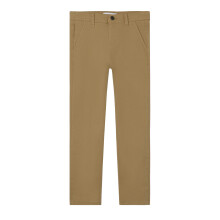 (7 Years, Brown) Name It Boys Straight Leg Slim Chinos