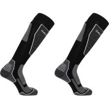 (11 UK-13 UK, Black) Salomon Mens Pro Ski Socks