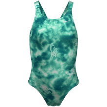 (13 Years, Bleached Turquoise) Nike Girls Hydrastrong One Piece Swimsuit