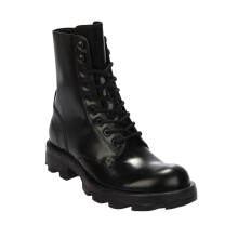 (2.5 UK, Black) Diesel Womens/Ladies Hammer Leather Lace Up Combat Boots