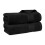Asciugamani Trident Soft Comfort Air 100% Cotone, Set 2 Pezzi 500 Gsm, Nero 1