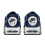 Nike (5.5 UK, Navy/Grey) Nike Boys Air Max Leather Trainers 2