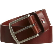(105cm, Medium Brown) Tommy Hilfiger Mens Denton Leather Belt