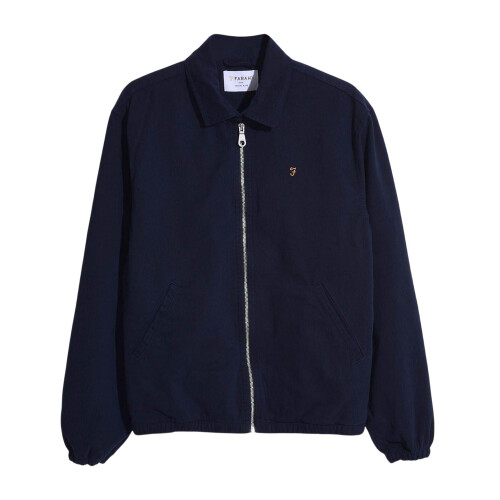 Farah (XL, True Navy) Farah Mens Cane Overshirt