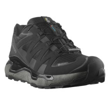 (4 UK, Black/White Castlerock) Salomon Mens Roam GORE-TEX Shoes