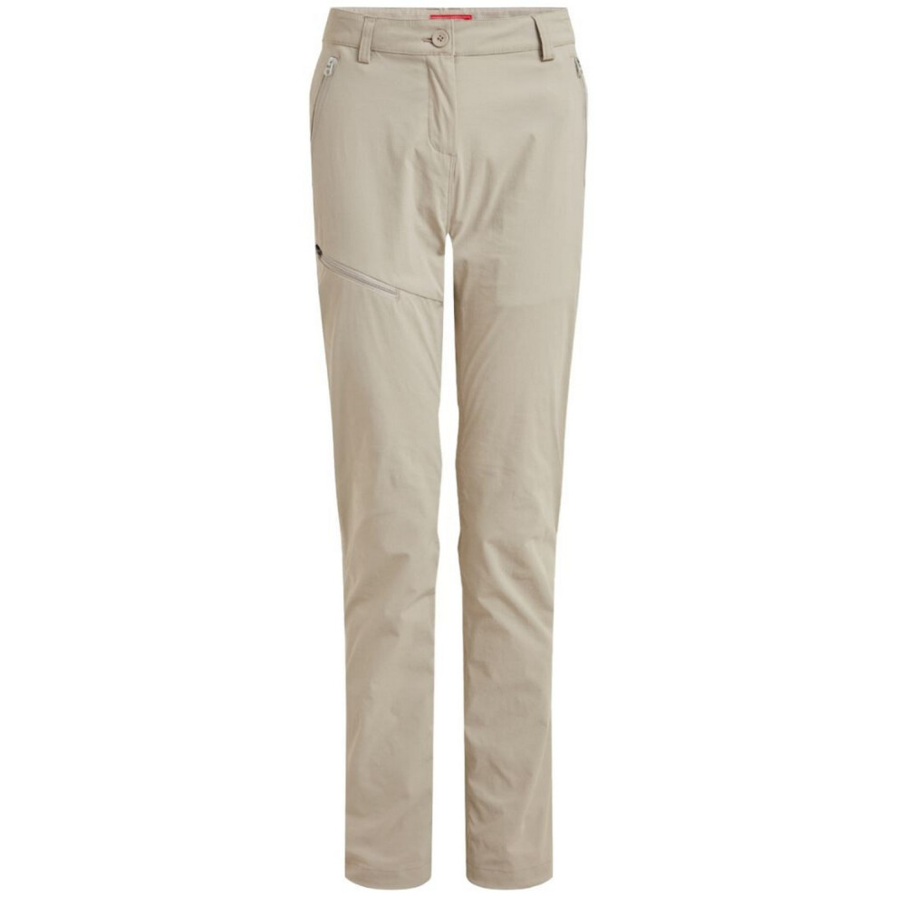 Craghoppers (12 Uk R, Soft Mushroom) Womens/Ladies Pro Iii Nosilife Hiking Trousers