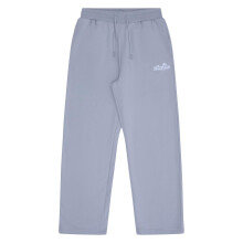 (S, Light Grey) Ellesse Mens Fleece Jogging Bottoms