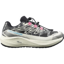 (6 UK, Vanilla/Black) Salomon Womens/Ladies Flow Gravel GTX Trail Running Shoes