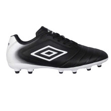 (10 UK, Black/White) Umbro Mens Calcio Firm Ground Football Boots