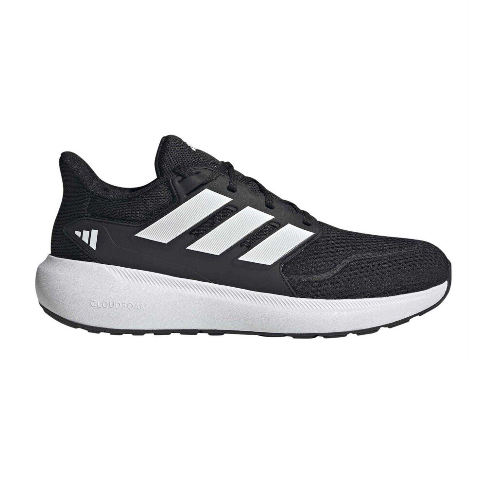 Adidas (9.5 Uk, Black/White) Mens Ultimashow 2.0 3 Stripes Trainers