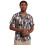 Ted Baker (XL, Multicoloured) Ted Baker Mens Geometric Linen Regular Shirt 4