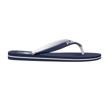 (7 UK, Navy/White) Ralph Lauren Mens Beach & Pool Flip Flops