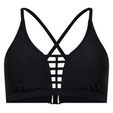 (14 UK, Black) Zoggs Womens/Ladies Ladder Crop Top