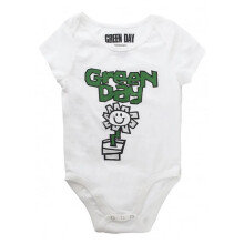 (18 Months, White) Green Day Baby Flower Pot Babygrow