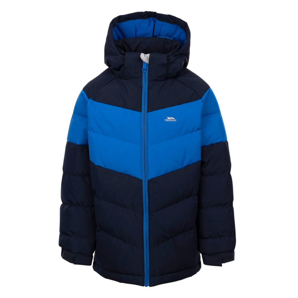 Trespass Childrens Unisex Childrens/Kids Aldery Padded Jacket (Navy) - Size 11-12Y - Image 3