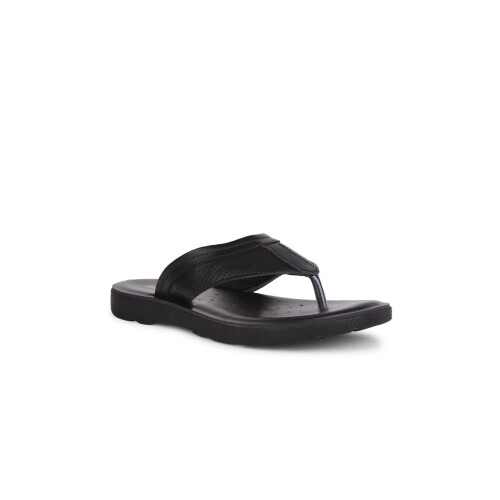 Bata Herr Casual Flip Flop Slipper - Svart (Uk- 8)