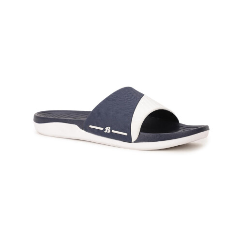 Bata Samule Herrar Navy Flip Flops - 10 UK (8729129)