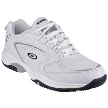 (13 UK, White) Hi-Tec Mens Blast Lite Lace Up Trainers