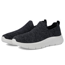 Skechers Scarpe da Passeggio Donna Go Walk Flex - Vella Vegan Nero - 3 UK (124961)