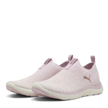 Puma, Donne, Sftrde Remi Slip-On Knit Wn'S, Rosa Mauve-Bianco Caldo-Rosa Oro, Scarpe da Corsa, 7Uk, (30983410)