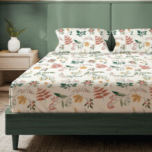Drap Housse Imprimé Urban Space Pour Lit King Size, Drap En Microfibre Avec 2 Taies, Doux Et Respirant